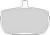 FMSI 7400D519 Brake Pad Set, disc brake